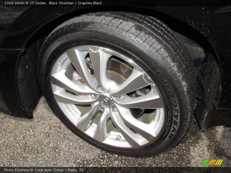 Black Obsidian / Graphite Black 2009 Infiniti M 35 Sedan