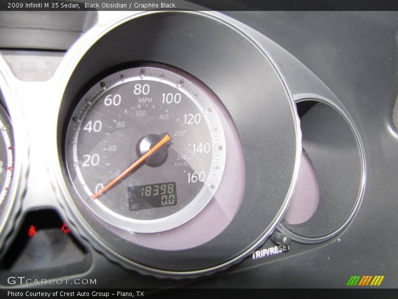 Black Obsidian / Graphite Black 2009 Infiniti M 35 Sedan