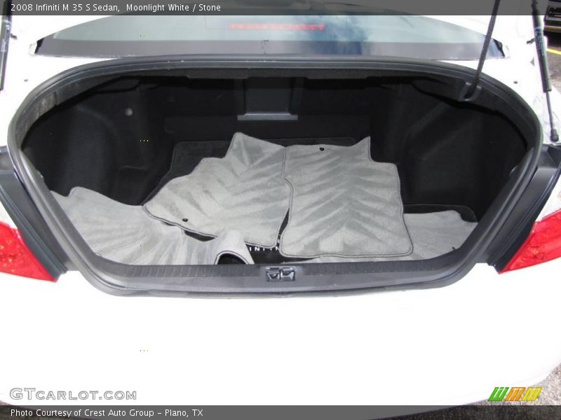 Moonlight White / Stone 2008 Infiniti M 35 S Sedan
