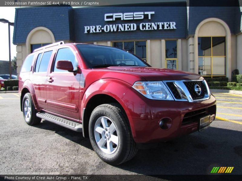 Red Brick / Graphite 2009 Nissan Pathfinder SE 4x4