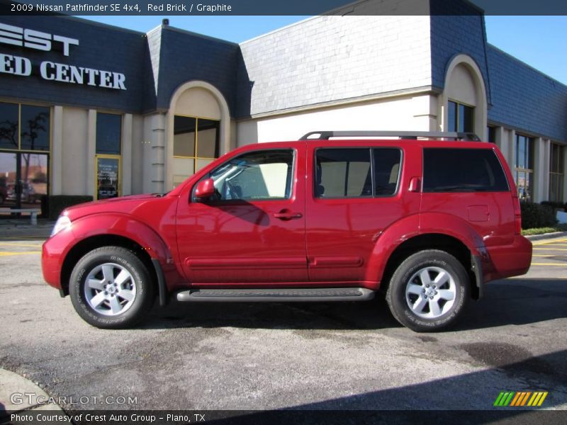 Red Brick / Graphite 2009 Nissan Pathfinder SE 4x4