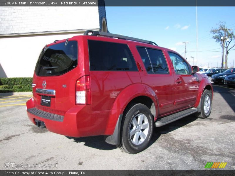 Red Brick / Graphite 2009 Nissan Pathfinder SE 4x4