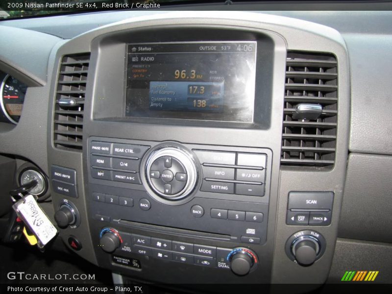 Red Brick / Graphite 2009 Nissan Pathfinder SE 4x4