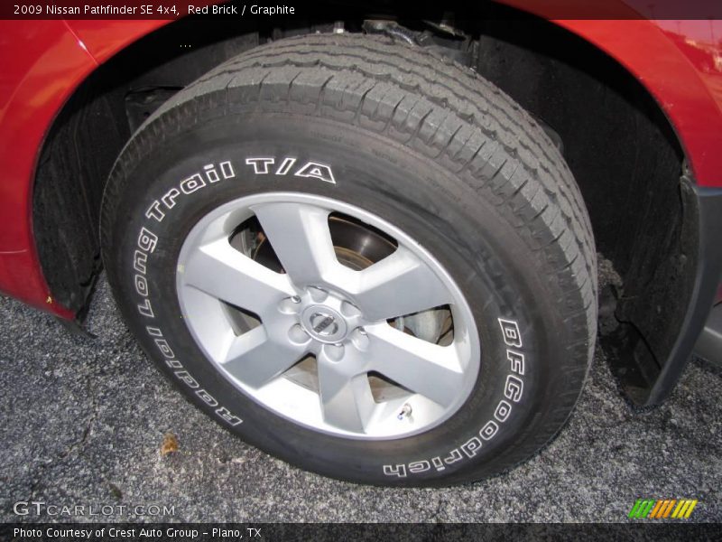Red Brick / Graphite 2009 Nissan Pathfinder SE 4x4