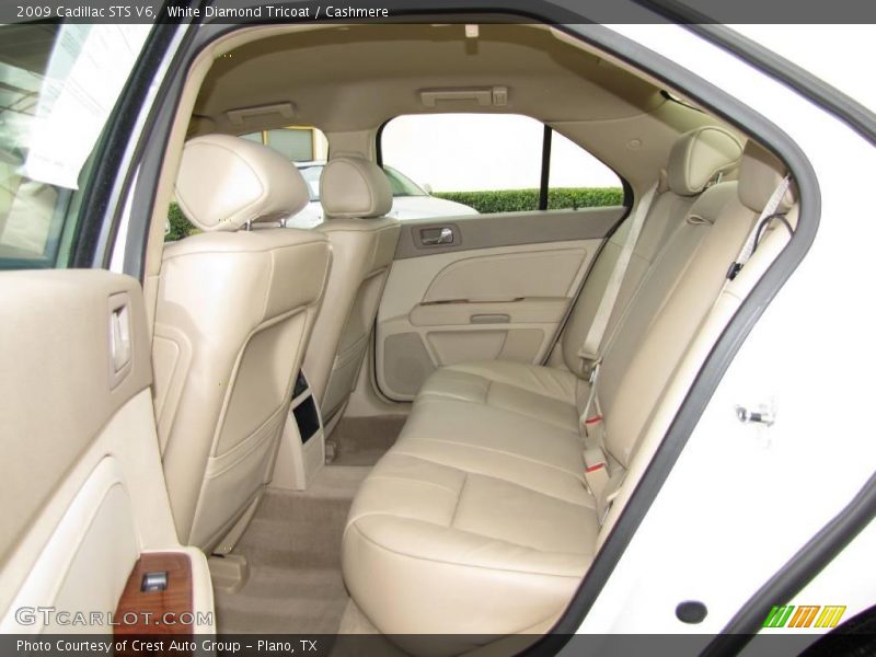 White Diamond Tricoat / Cashmere 2009 Cadillac STS V6