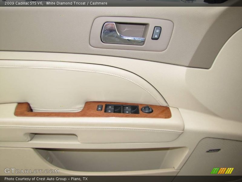White Diamond Tricoat / Cashmere 2009 Cadillac STS V6