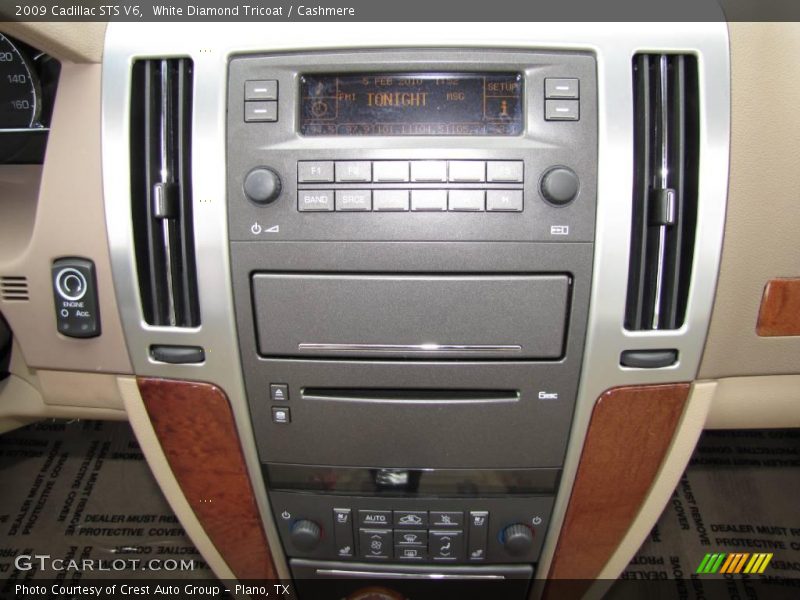 White Diamond Tricoat / Cashmere 2009 Cadillac STS V6
