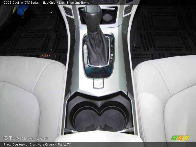Blue Chip / Light Titanium/Ebony 2008 Cadillac CTS Sedan