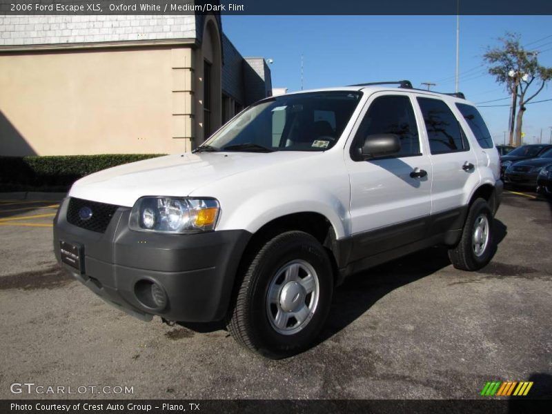 Oxford White / Medium/Dark Flint 2006 Ford Escape XLS