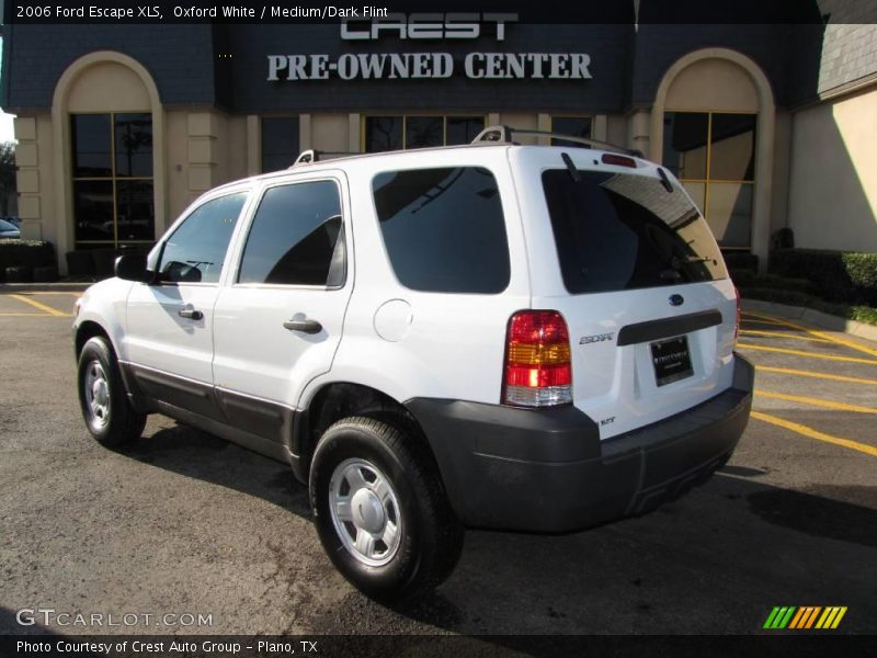 Oxford White / Medium/Dark Flint 2006 Ford Escape XLS