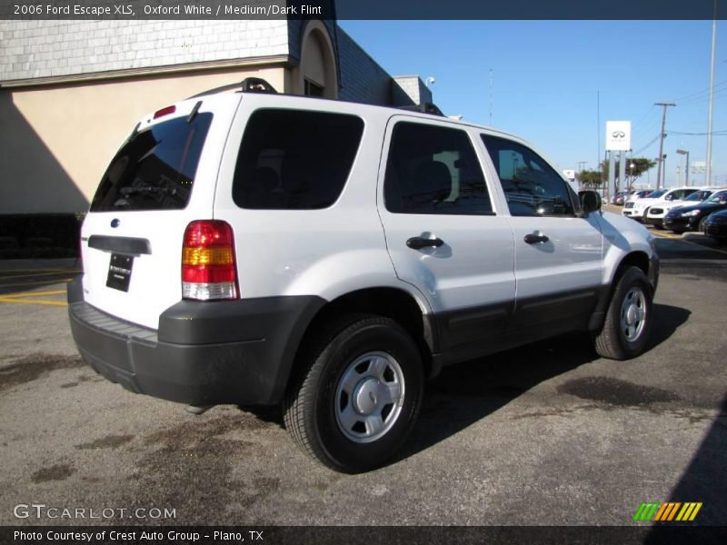 Oxford White / Medium/Dark Flint 2006 Ford Escape XLS