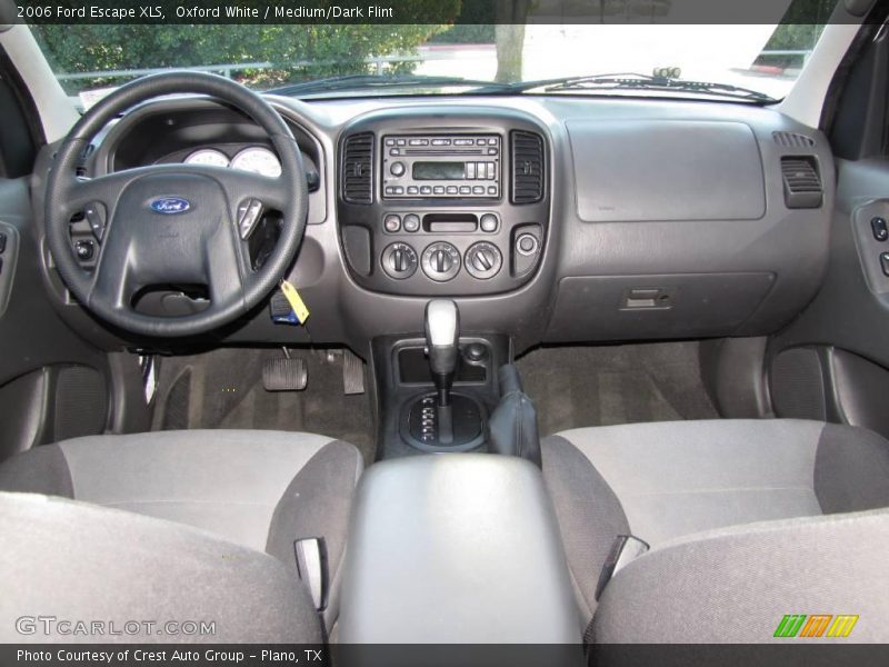 Oxford White / Medium/Dark Flint 2006 Ford Escape XLS