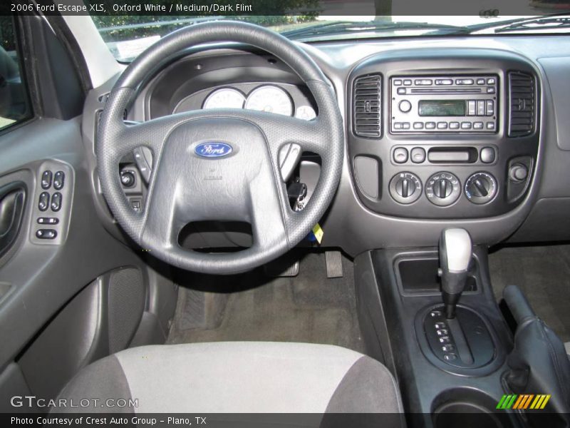 Oxford White / Medium/Dark Flint 2006 Ford Escape XLS