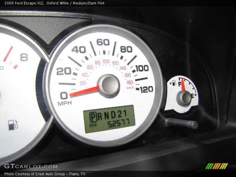 Oxford White / Medium/Dark Flint 2006 Ford Escape XLS