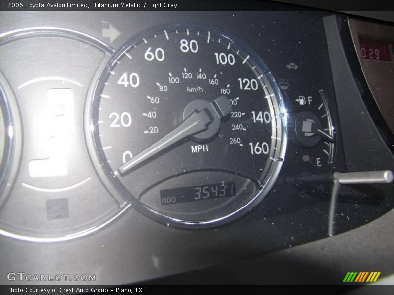 Titanium Metallic / Light Gray 2006 Toyota Avalon Limited
