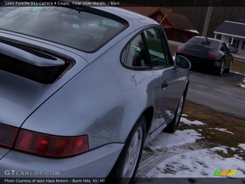 Polar Silver Metallic / Black 1993 Porsche 911 Carrera 4 Coupe