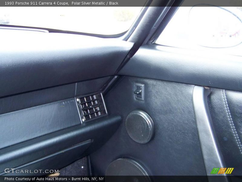 Polar Silver Metallic / Black 1993 Porsche 911 Carrera 4 Coupe