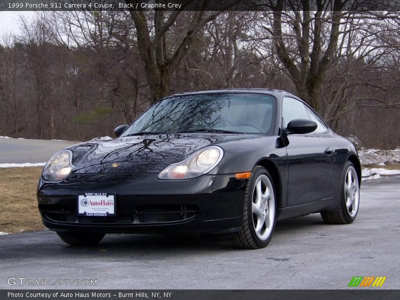 Black / Graphite Grey 1999 Porsche 911 Carrera 4 Coupe