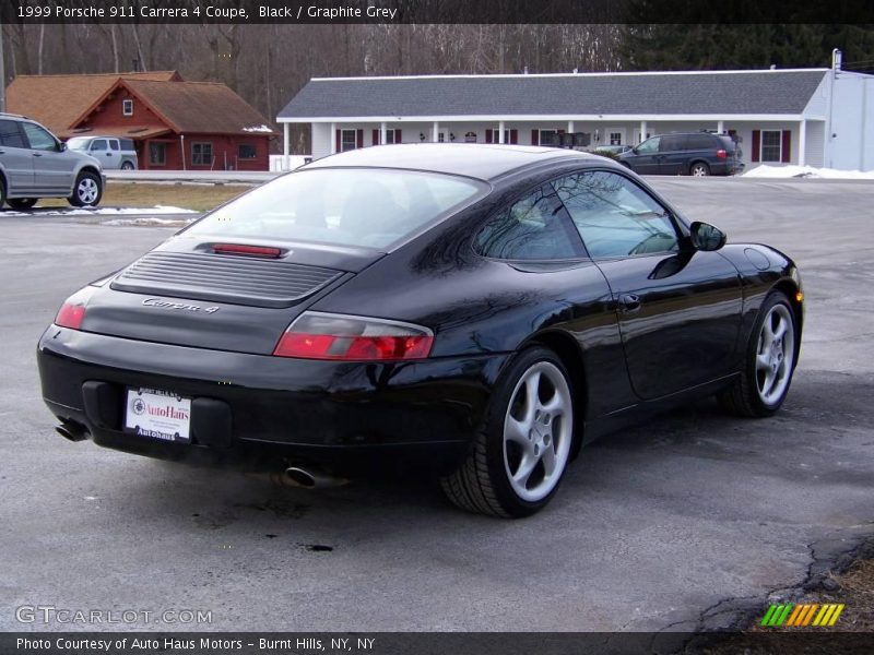 Black / Graphite Grey 1999 Porsche 911 Carrera 4 Coupe