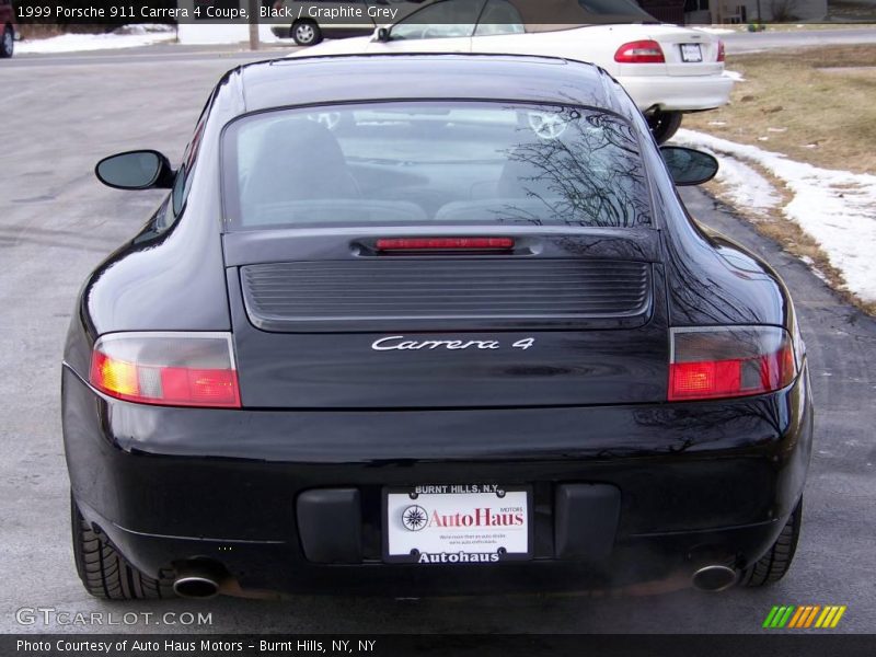 Black / Graphite Grey 1999 Porsche 911 Carrera 4 Coupe