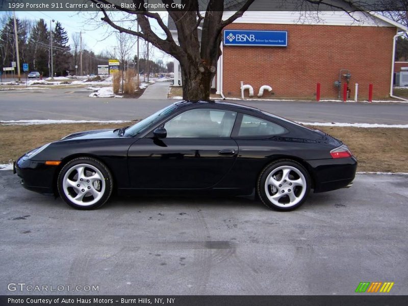 Black / Graphite Grey 1999 Porsche 911 Carrera 4 Coupe