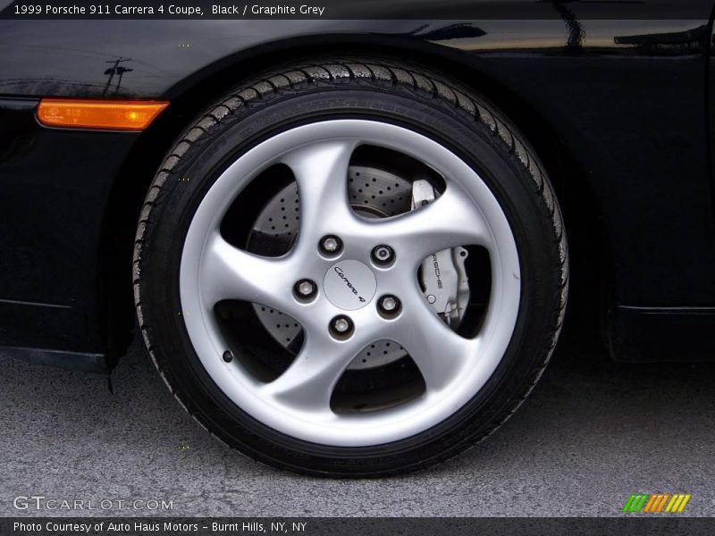 Black / Graphite Grey 1999 Porsche 911 Carrera 4 Coupe