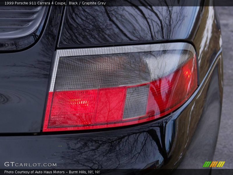 Black / Graphite Grey 1999 Porsche 911 Carrera 4 Coupe