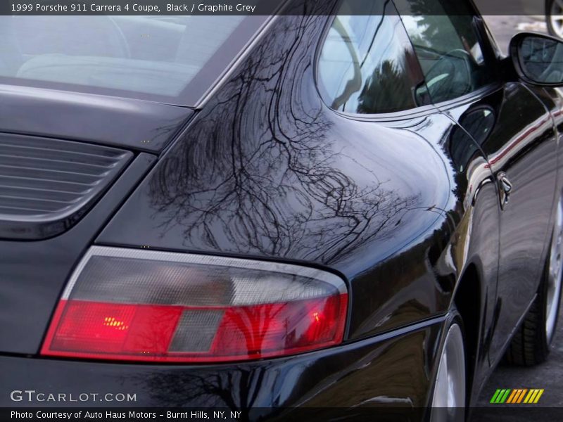 Black / Graphite Grey 1999 Porsche 911 Carrera 4 Coupe