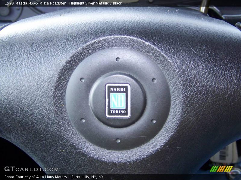 Highlight Silver Metallic / Black 1999 Mazda MX-5 Miata Roadster