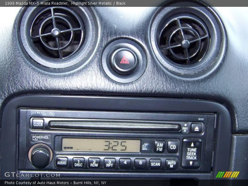 Highlight Silver Metallic / Black 1999 Mazda MX-5 Miata Roadster