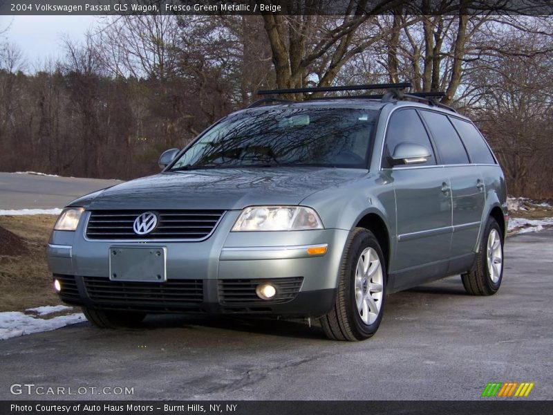 Fresco Green Metallic / Beige 2004 Volkswagen Passat GLS Wagon