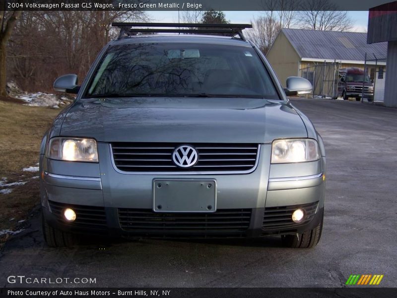 Fresco Green Metallic / Beige 2004 Volkswagen Passat GLS Wagon