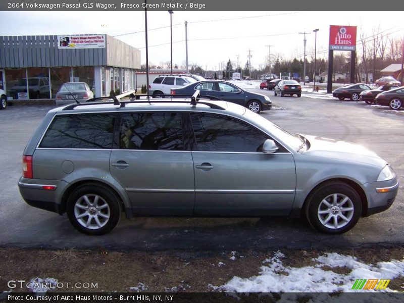 Fresco Green Metallic / Beige 2004 Volkswagen Passat GLS Wagon