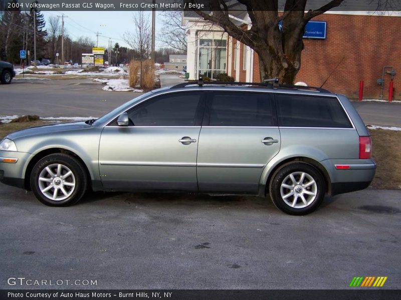 Fresco Green Metallic / Beige 2004 Volkswagen Passat GLS Wagon