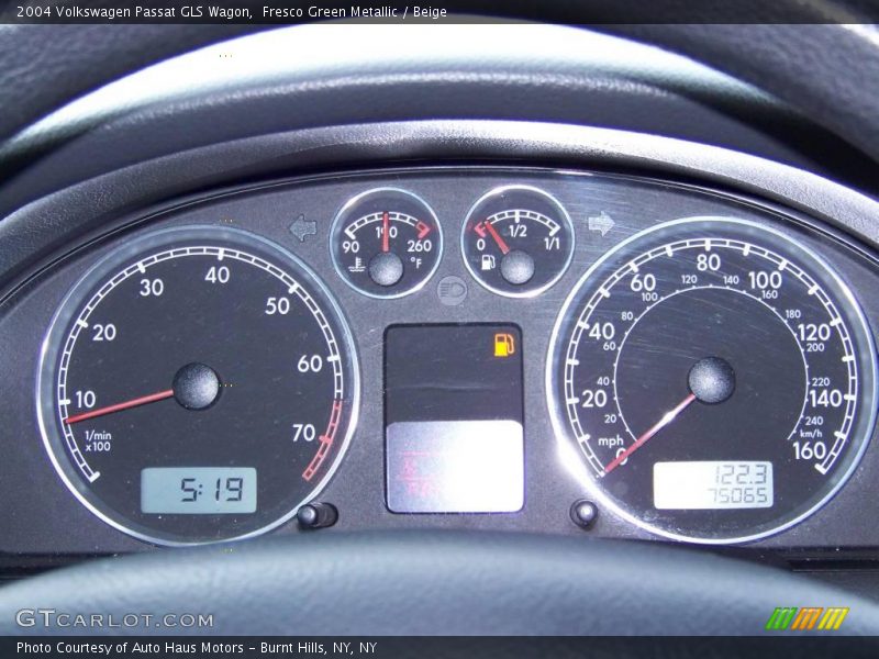 Fresco Green Metallic / Beige 2004 Volkswagen Passat GLS Wagon