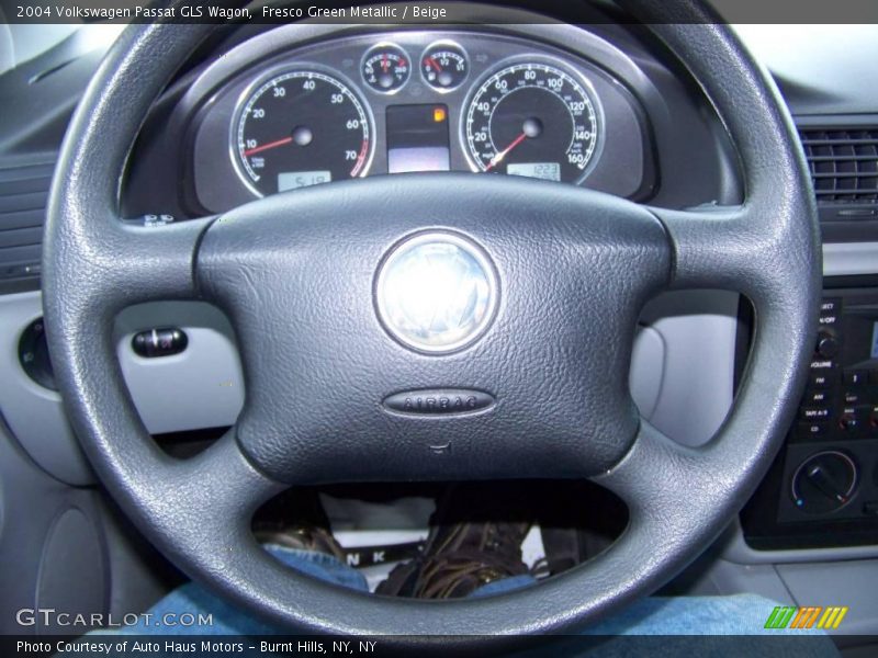 Fresco Green Metallic / Beige 2004 Volkswagen Passat GLS Wagon