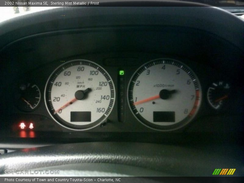 Sterling Mist Metallic / Frost 2002 Nissan Maxima SE