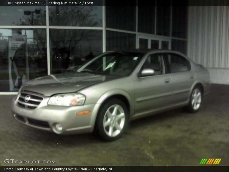 Sterling Mist Metallic / Frost 2002 Nissan Maxima SE