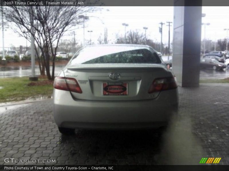Titanium Metallic / Ash 2007 Toyota Camry LE