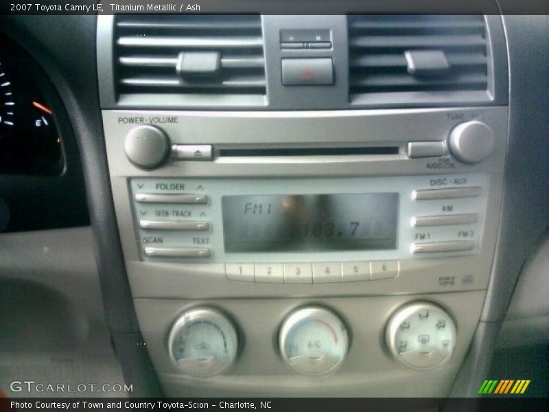 Titanium Metallic / Ash 2007 Toyota Camry LE