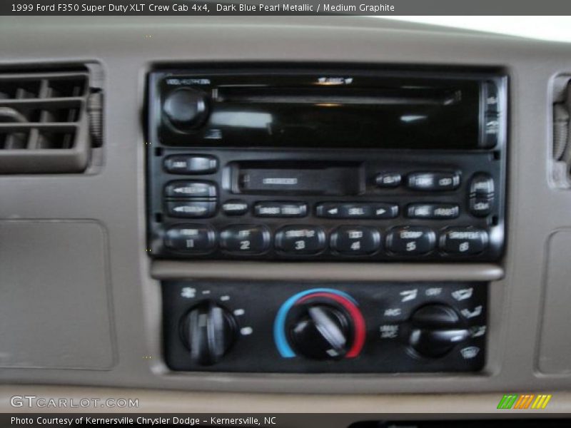 Dark Blue Pearl Metallic / Medium Graphite 1999 Ford F350 Super Duty XLT Crew Cab 4x4