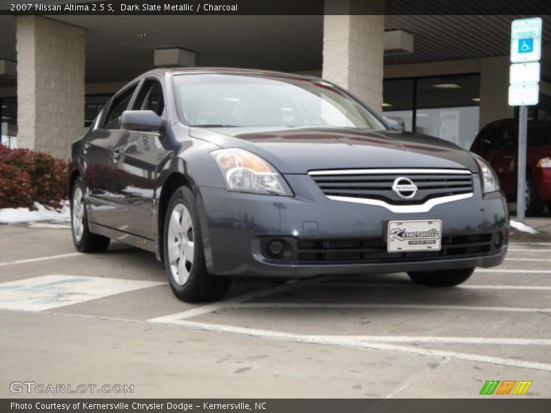 Dark Slate Metallic / Charcoal 2007 Nissan Altima 2.5 S