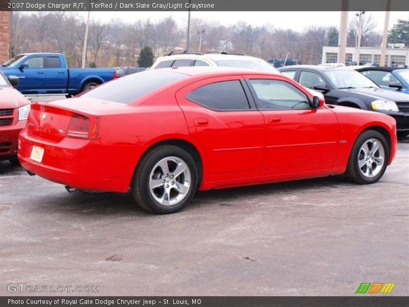 TorRed / Dark Slate Gray/Light Graystone 2007 Dodge Charger R/T
