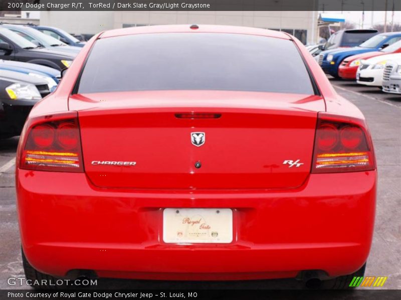 TorRed / Dark Slate Gray/Light Graystone 2007 Dodge Charger R/T