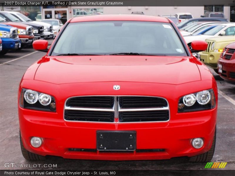TorRed / Dark Slate Gray/Light Graystone 2007 Dodge Charger R/T