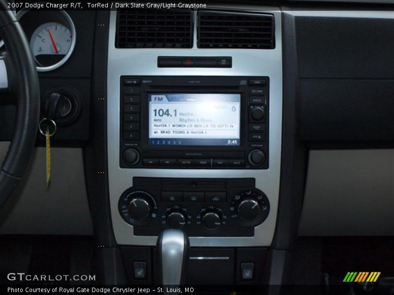 TorRed / Dark Slate Gray/Light Graystone 2007 Dodge Charger R/T