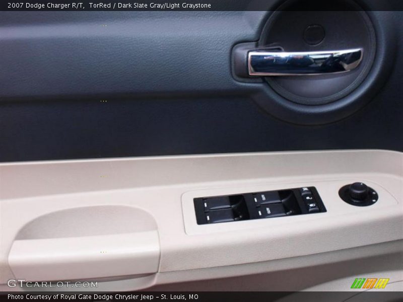 TorRed / Dark Slate Gray/Light Graystone 2007 Dodge Charger R/T