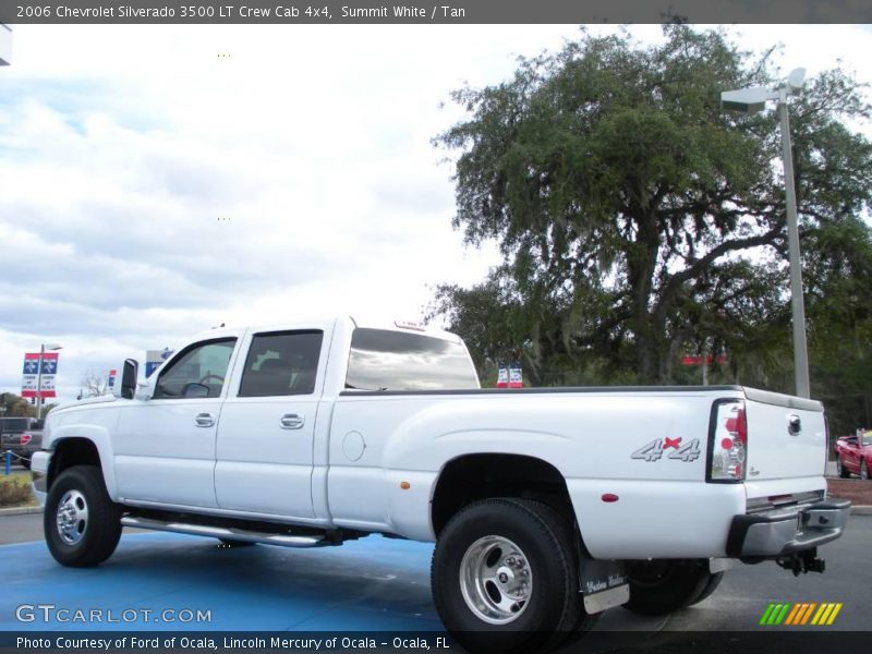 Summit White / Tan 2006 Chevrolet Silverado 3500 LT Crew Cab 4x4