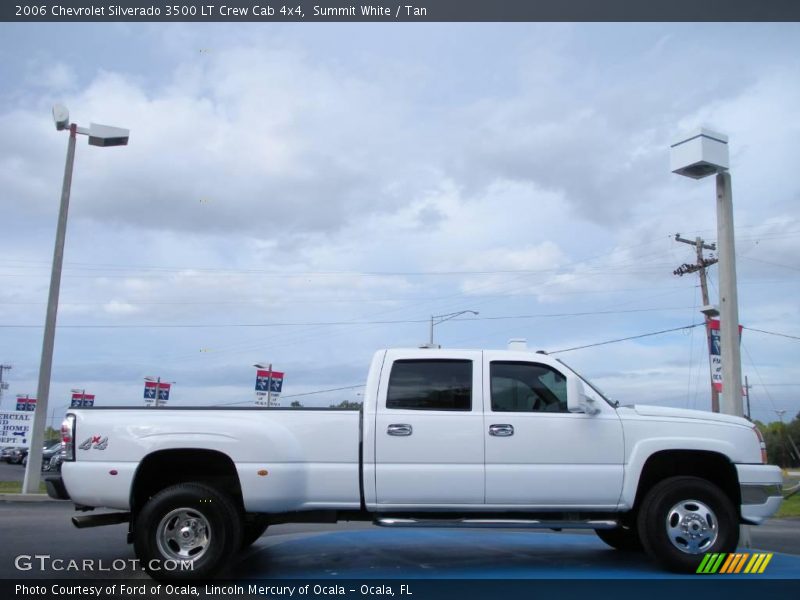 Summit White / Tan 2006 Chevrolet Silverado 3500 LT Crew Cab 4x4