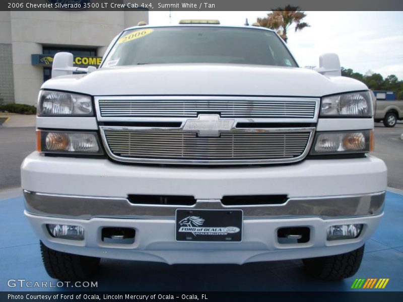 Summit White / Tan 2006 Chevrolet Silverado 3500 LT Crew Cab 4x4